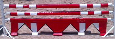 Triangle Aqueduct- Red and White