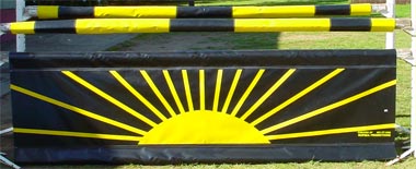 Sun Filler - Black with Yellow Sun